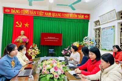 TRƯỜNG MẦM NON GIAO CHÂU SINH HOẠT CHUYÊN ĐỀ: “ĐẢNG VIÊN TIÊN PHONG HỌC TẬP KỸ NĂNG SỐ”